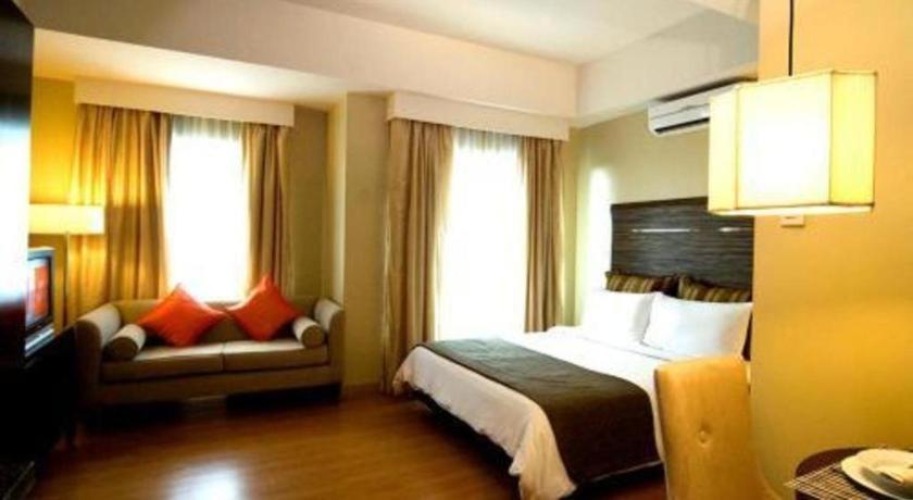 Lancaster Hotel Manila Mandaluyong Exteriör bild