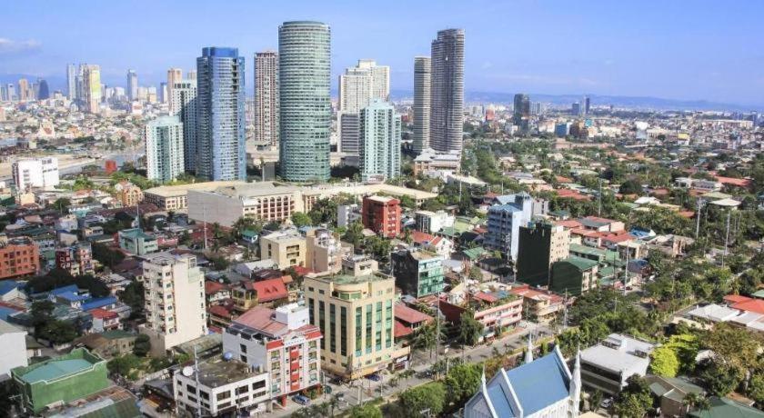 Lancaster Hotel Manila Mandaluyong Exteriör bild